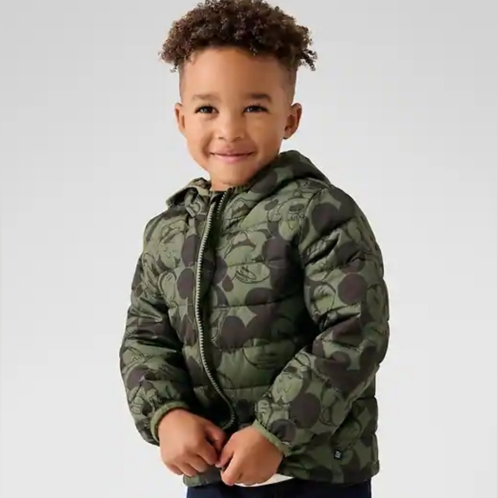 Baby GAP‎ Disney Mickey Mouse Baby Puffer Jacket 0-6 Months
